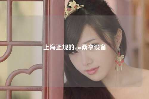 上海正规的spa桑拿设备