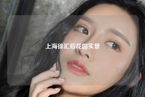上海徐汇后花园实景